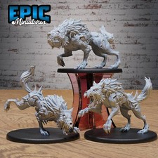 Undead dire wolf - d&d, dungeons