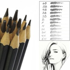 Graded pencils drawing - 12,