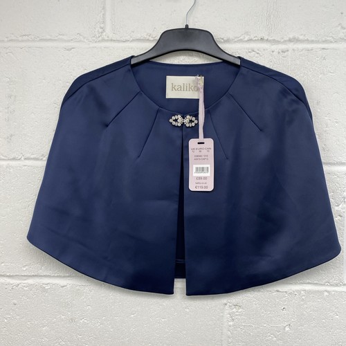 Kaliko navy blue satin - navy,