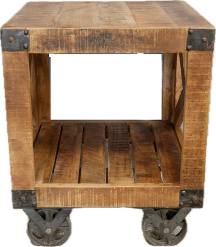Solid mango wood industrial - solid,