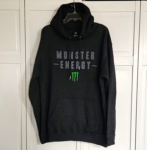 Monster energy pullover hoodie - energy,