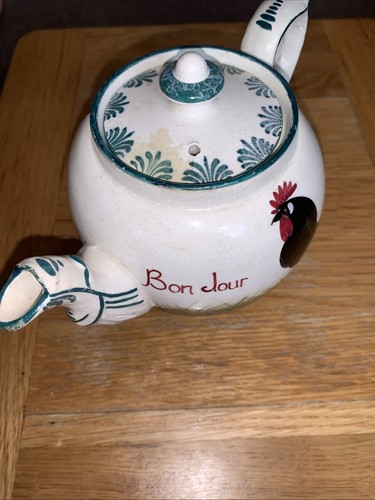 Wemyss ware small teapot - teapot, bon