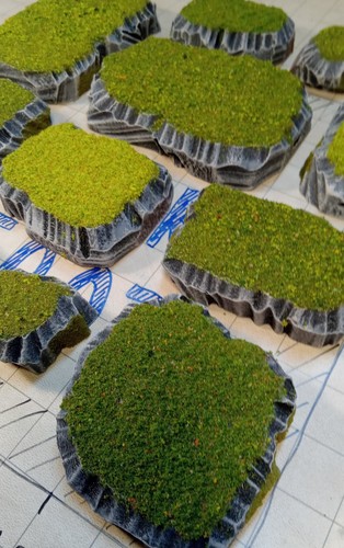 Miniature terrain grass - miniature,