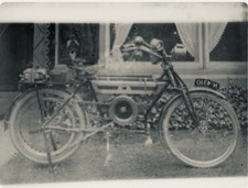 Antique Glass Negative Douglas