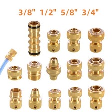 Brass Quick Connector Set