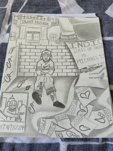 Prison art work - art,
