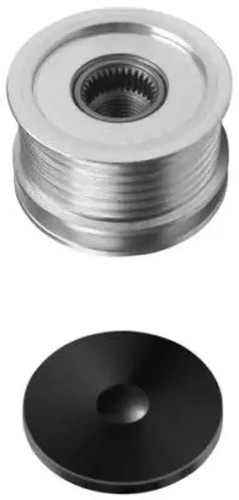 Alternator clutch pulley