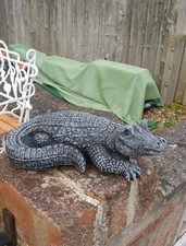 Garden Crocodile ornament size medium  Made In Great Britain 