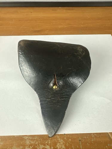 Civil war leather pouch - war,