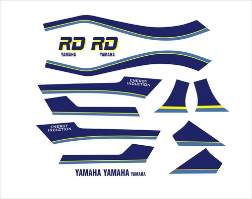 Yamaha rd125 mk2 ypvs decal - yamaha, lc