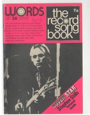 WORDS: RECORD SONG BOOK