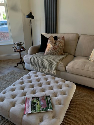 New chestefield footstools - new,