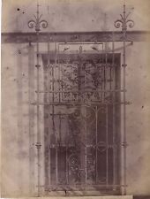 Window and grille in Paris