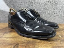 LOAKE -Mens Black Leather Lace Up Shoes, Model 251B Size UK Size 8, Casual Dress
