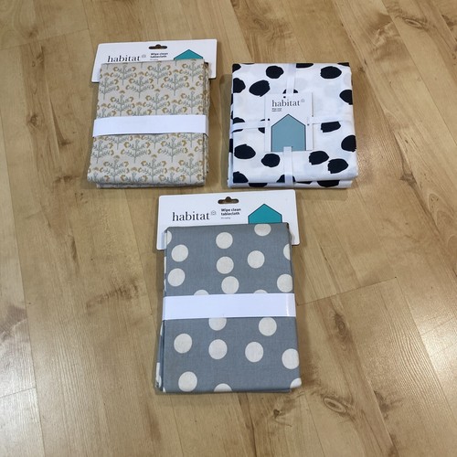 Habitat home tablecloth - habitat,