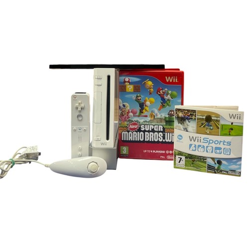 Nintendo wii console white - wii,
