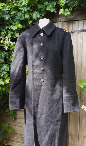 Soviet navy greatcoat - navy,