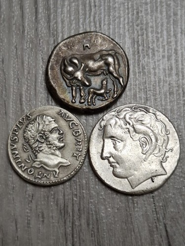 Lot solid silver roman - 3,