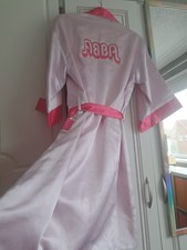 ABBA ,tribute costume REVERSIBLE KIMONO Reversible Pink One Size, Great Quality 