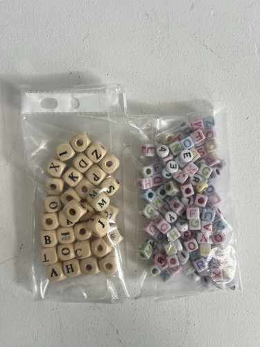 Acrylic alphabet letter - alphabet, &