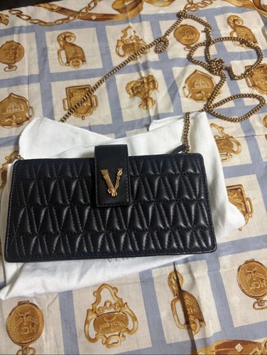 Versace virtus mini chain bag - virtus,