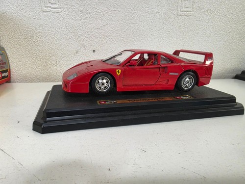 Burago ferrari f40 - 1987, red
