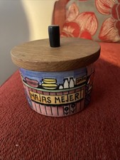 Vintage Anita Nylund Jie Gantofta Swedish Sugar Storage Jar.Mid Century Modern