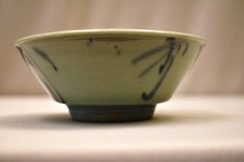 Antique Chinese Ming Dynasty Blue White Bowl Swatow Zhangzhou Ware Collectib"158