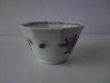 18th-19th century Kakiemon style porcelain octagonal tea bowl painted biota bugs