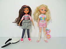 2 x Moxie Girlz Girls : Magic Hair Sophina + Silly Monkey Avery , M.G.A Dolls