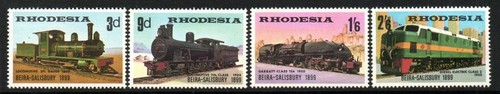 Rhodesia mnh 1960 railway - rhodesia,