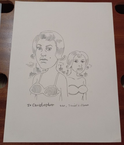 Daniel clowes rare original - clowes,