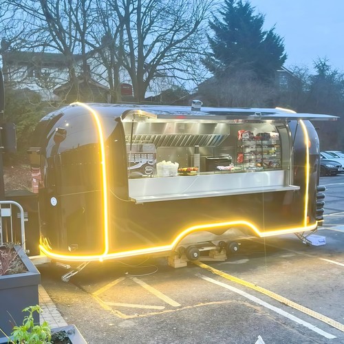 Food trailer - food,
