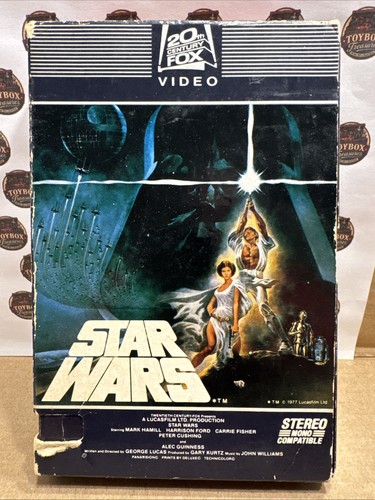 Vintage 1982 star wars vhs - 1982,
