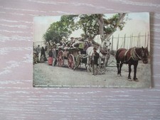 "Hop Picking", Homeward Bound, Labourers, Vintage Rural Life postcard