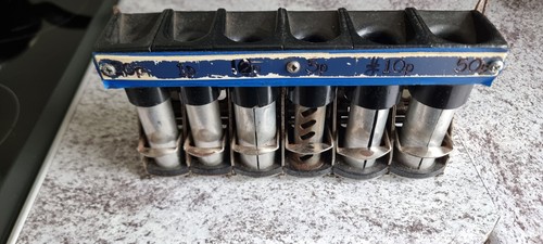 Vintage coin dispenser - vintage,