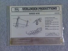 Verlinden Productions AC DA35-003 Barbed Wire in 1:35 scale.