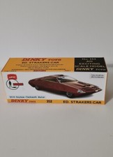DINKY 352 ED STRAKER CAR REPODUCTION DISPLAY BOX.. ( MODEL CAR NOT INCLUDED ) ..