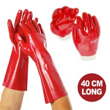 Red pvc rubber heavy - red,