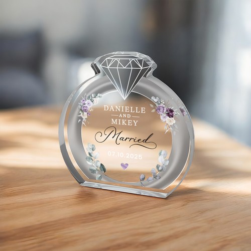 Personalised wedding keepsake - personalised,
