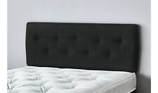 Skandi Double Headboard Charcoal Elegant Comfortable Bed Accent for Bedrooms