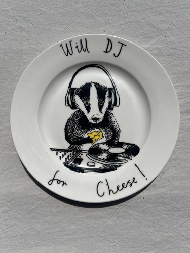 Jimbobart side plate - side, with