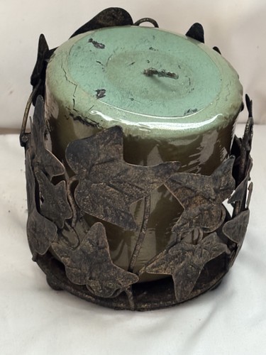 Primitive candle holder - primitive,