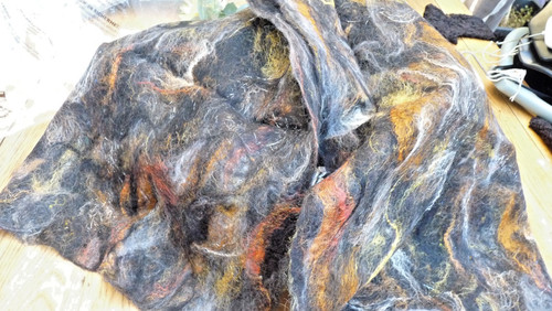 Luxurious felted merino and - luxurious,