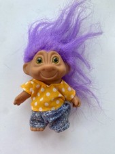 Vintage Purple Hair Troll