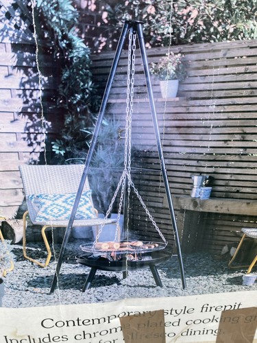 Gardenline tripod fire pit - tripod,