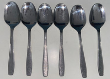 6 x 17.5cm spoons Sheffield