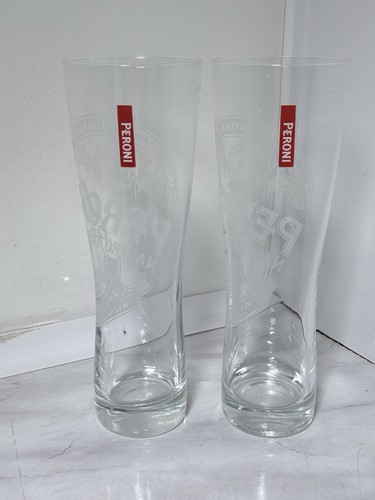 Peroni pint glass branded - peroni,
