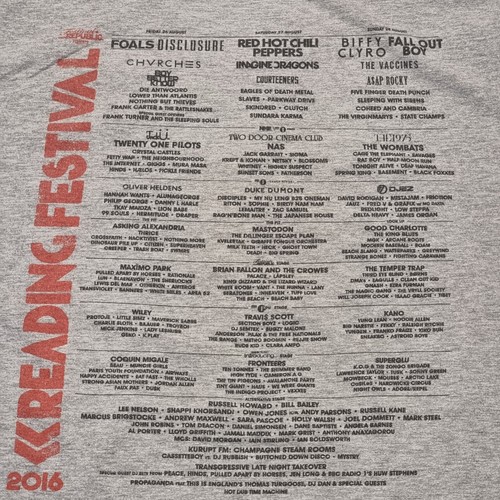 Reading festival 2016 - festival,