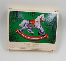 Hallmark Tin Rocking Horse